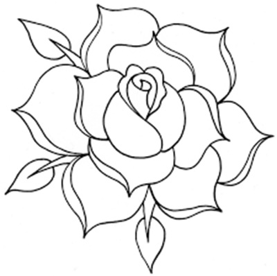 dibujos de flores y rosas