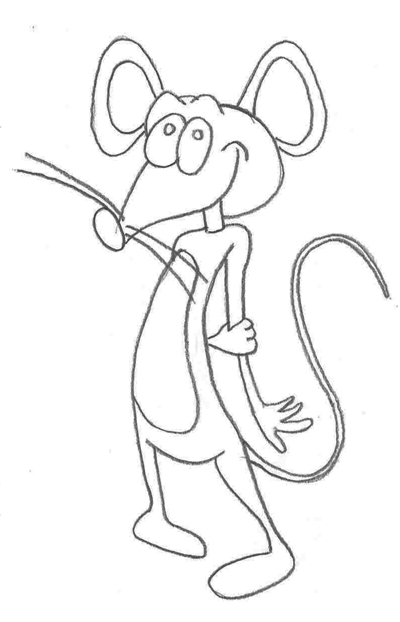 Dibujos de ratones para niños - Imágenes de ratones en dibujos