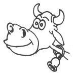 vacas dibujos