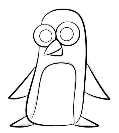 dibujos-sencillos-pinguinos