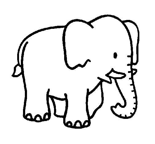 dibujos de elefantes animados