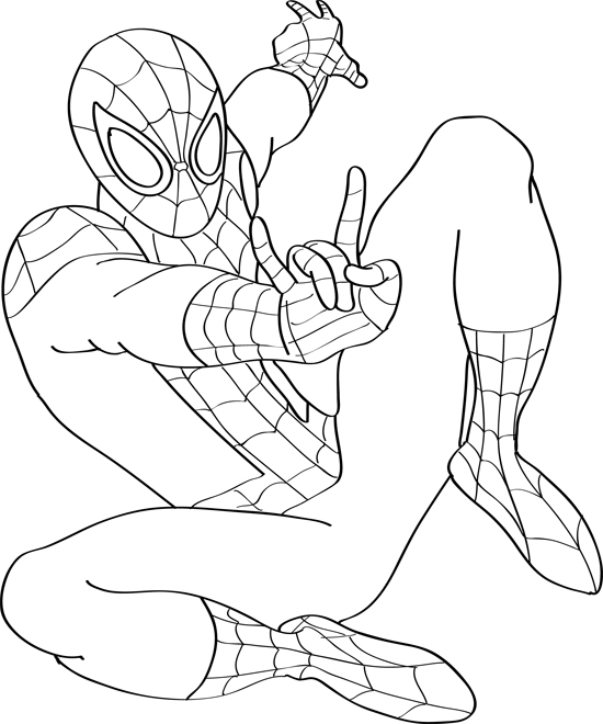 Dibujos De Spiderman Dibujos Colorear Spiderman