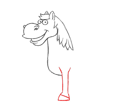 dibujos de caballos infantiles