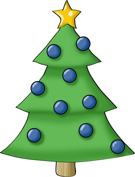 Dibujos de Navidad - Dibujos de árboles de Navidad