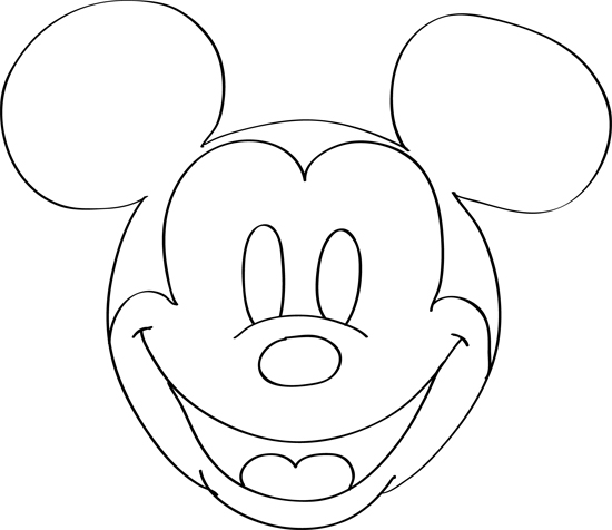 dibujos de mickey mouse paso a paso