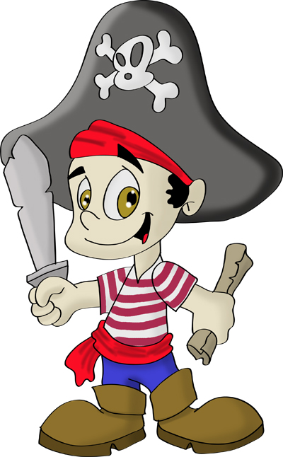 pirata niño