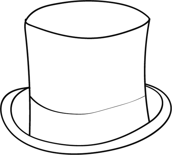 sombrero de copa alta