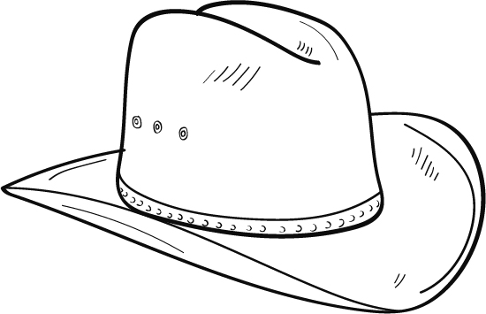 sombrero de cuero