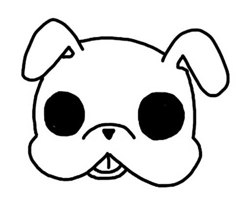 Perritos Kawaii - Cómo hacer un dibujo de perro fácil y rápido -